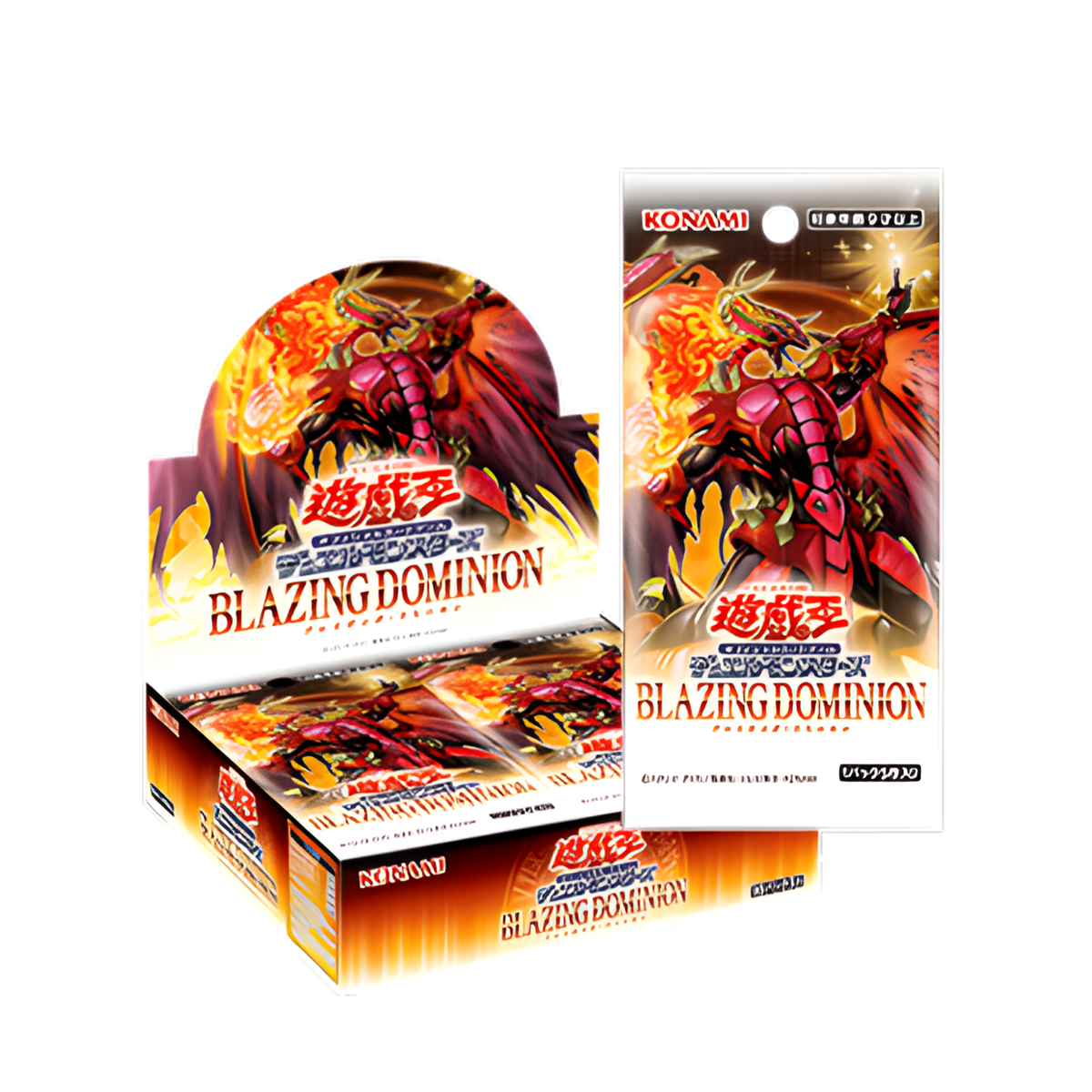 Yu-Gi-Oh OCG : Blazing Dominion Booster (Japanese)-Single Pack (Random)-Konami-Ace Cards & Collectibles