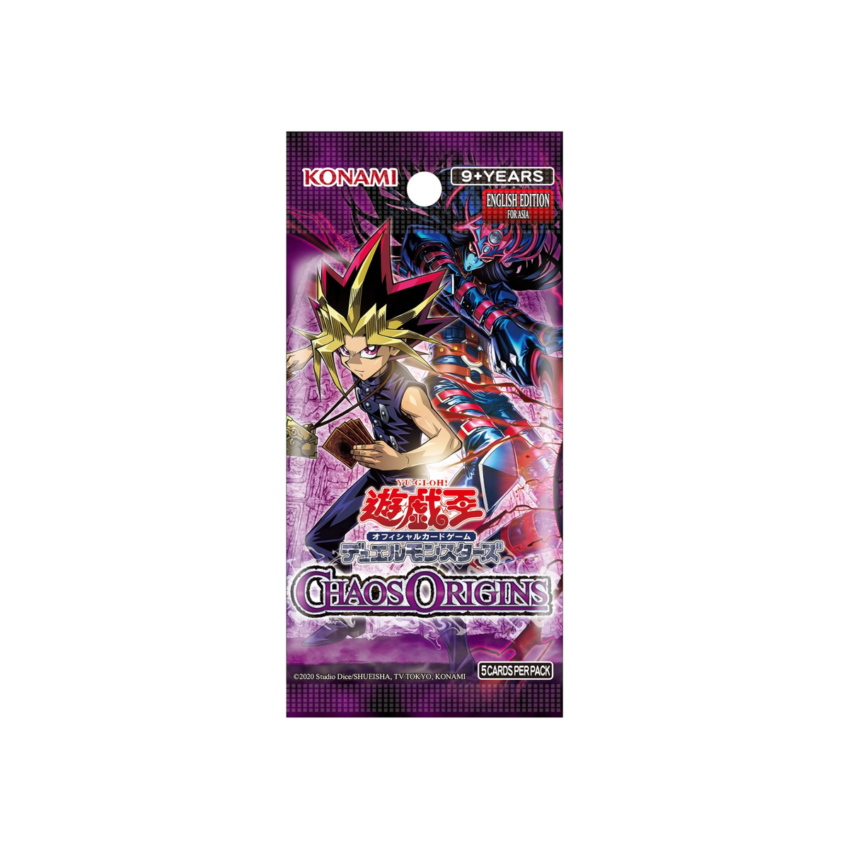 Yu-Gi-Oh OCG: Chaos Origin Booster [CG2080-AE] (English)-Single Pack (Random)-Konami-Ace Cards & Collectibles