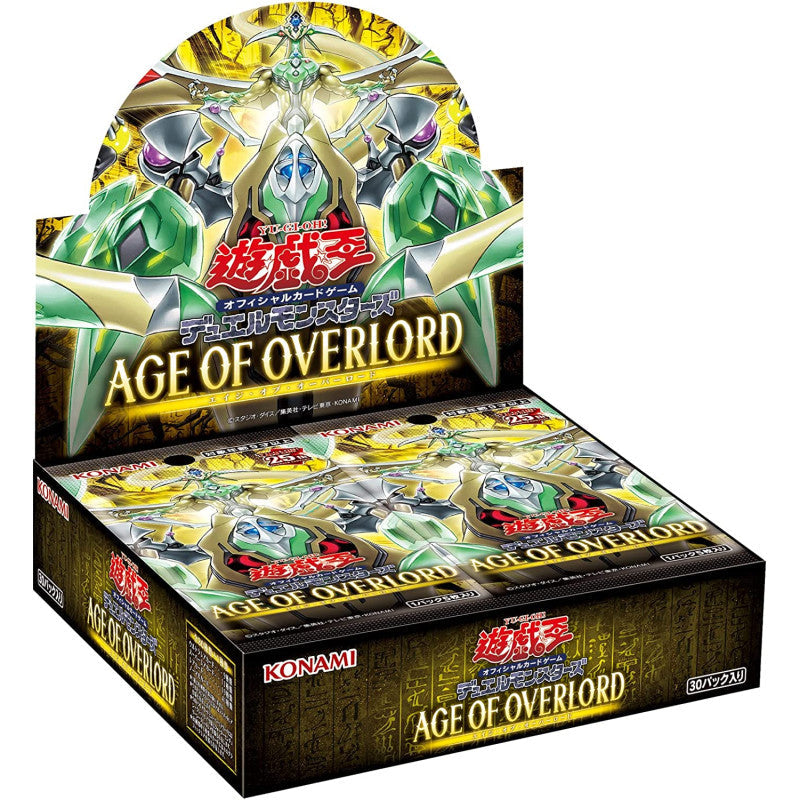 Yu-Gi-Oh OCG Duel Monsters Age of Overlord [1202] (Japanese)-Booster Box (30pcs)-Konami-Ace Cards &amp; Collectibles