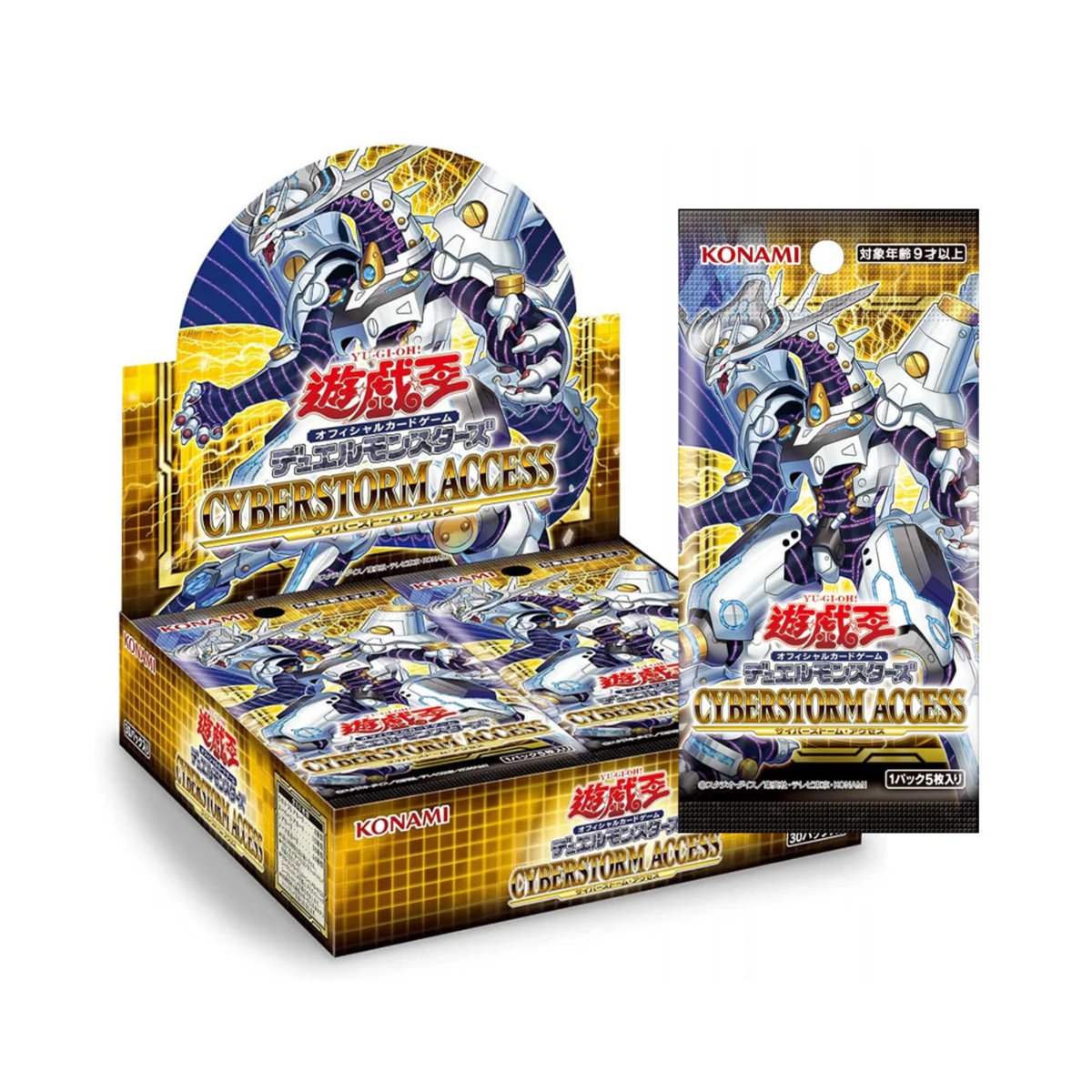 Yu-Gi-Oh OCG Duel Monsters Cyberstorm Access [1112] (Japanese)-Booster Box (30pcs)-Konami-Ace Cards & Collectibles