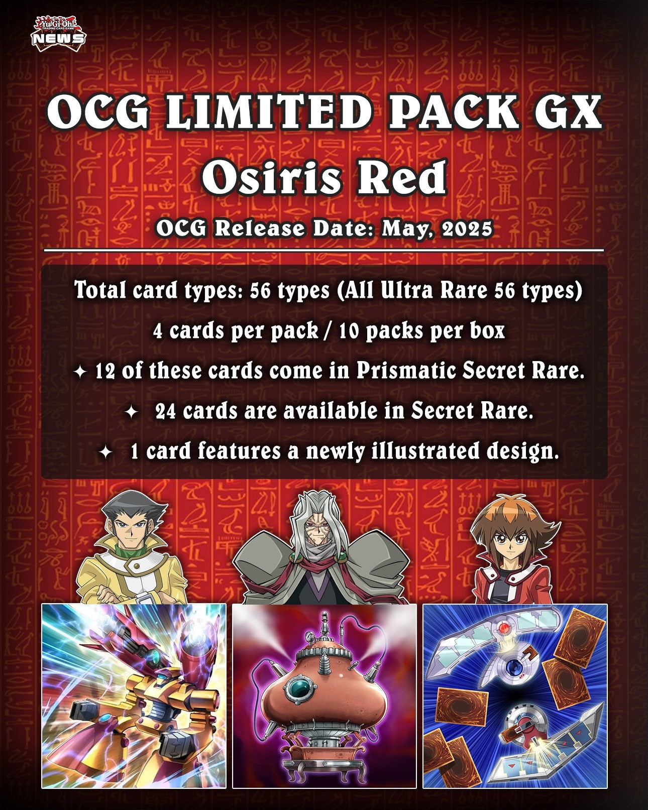 Yu-Gi-Oh OCG Duel Monsters LIMITED PACK GX - Osiris Thread - - Ace Cards Sdn Bhd Yu-Gi-Oh OCG Duel Monsters LIMITED PACK GX - Osiris Thread - - Ace Cards Sdn Bhd