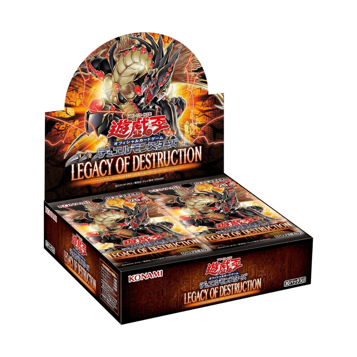 Yu-Gi-Oh OCG Duel Monsters Legacy of Destruction (Japanese)-Booster Box(30packs)-Konami-Ace Cards & Collectibles