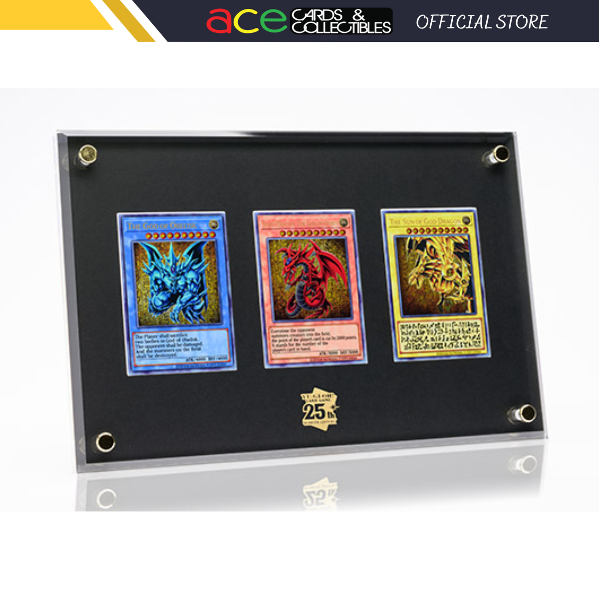 Yu-Gi-Oh OCG Duel Monsters Special Card Set &quot;Three Phantom Gods&quot; (Stainless Steel)-Konami-Ace Cards &amp; Collectibles