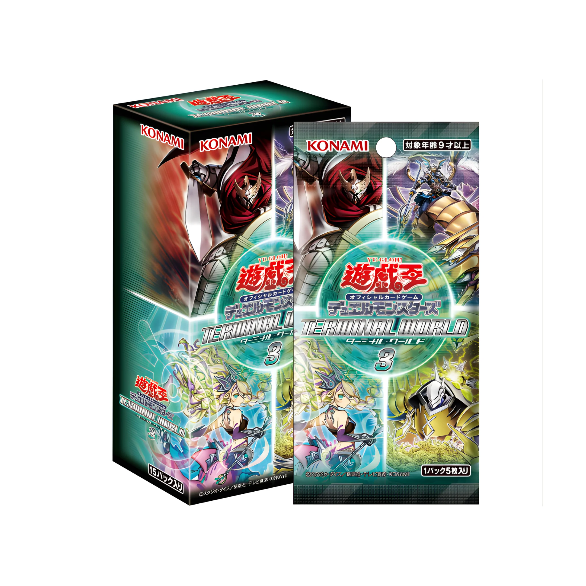 Yu-Gi-Oh OCG: Duel Monsters Terminal World 3 (Japanese)-Booster Pack-Konami-Ace Cards & Collectibles