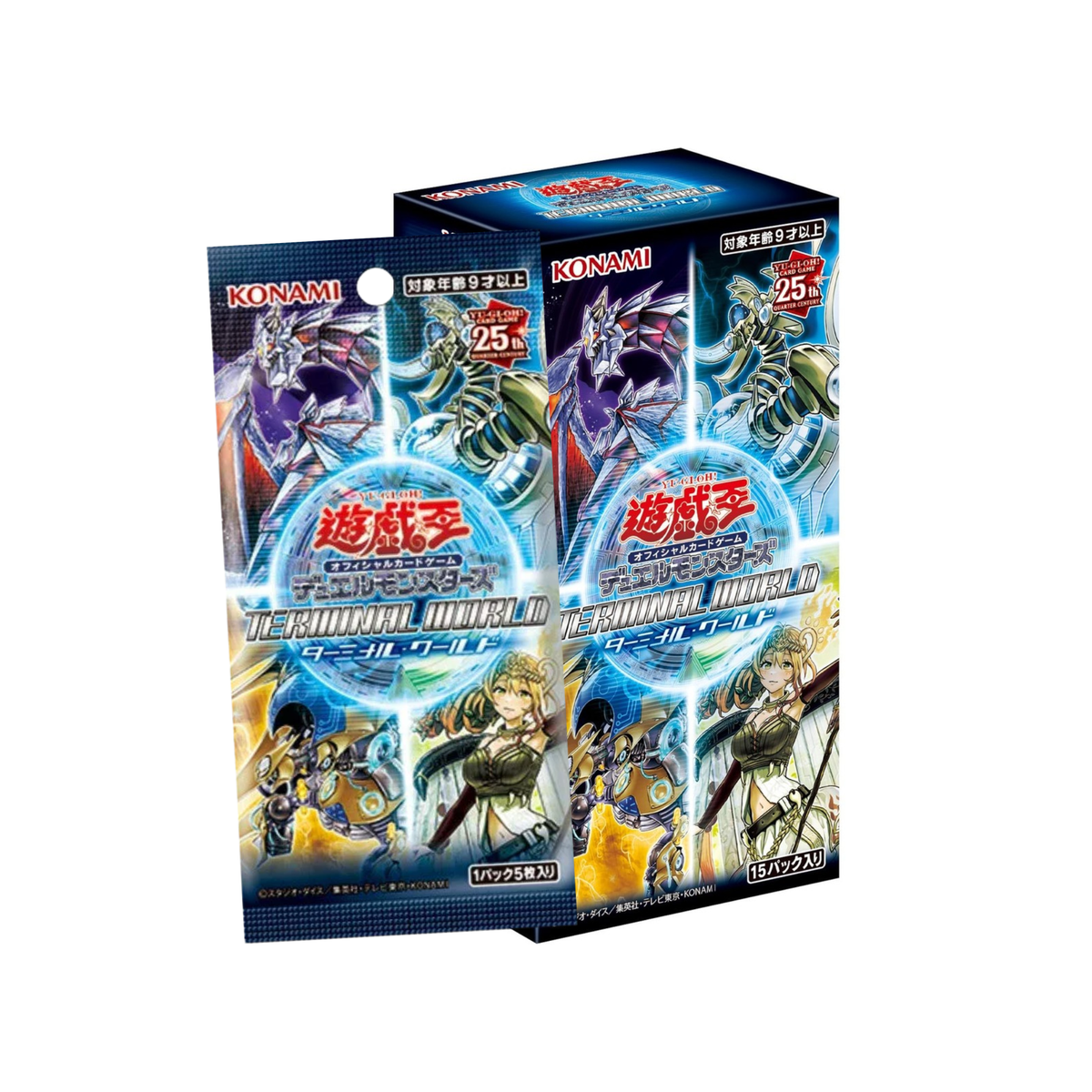 Yu-Gi-Oh OCG: Duel Monsters Terminal World [CG1918-A] (Japanese)-Single Pack (Random)-Konami-Ace Cards & Collectibles