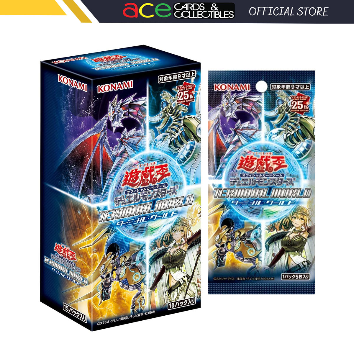 Yu-Gi-Oh OCG: Duel Monsters Terminal World (Japanese)-Single Pack (Random)-Konami-Ace Cards & Collectibles