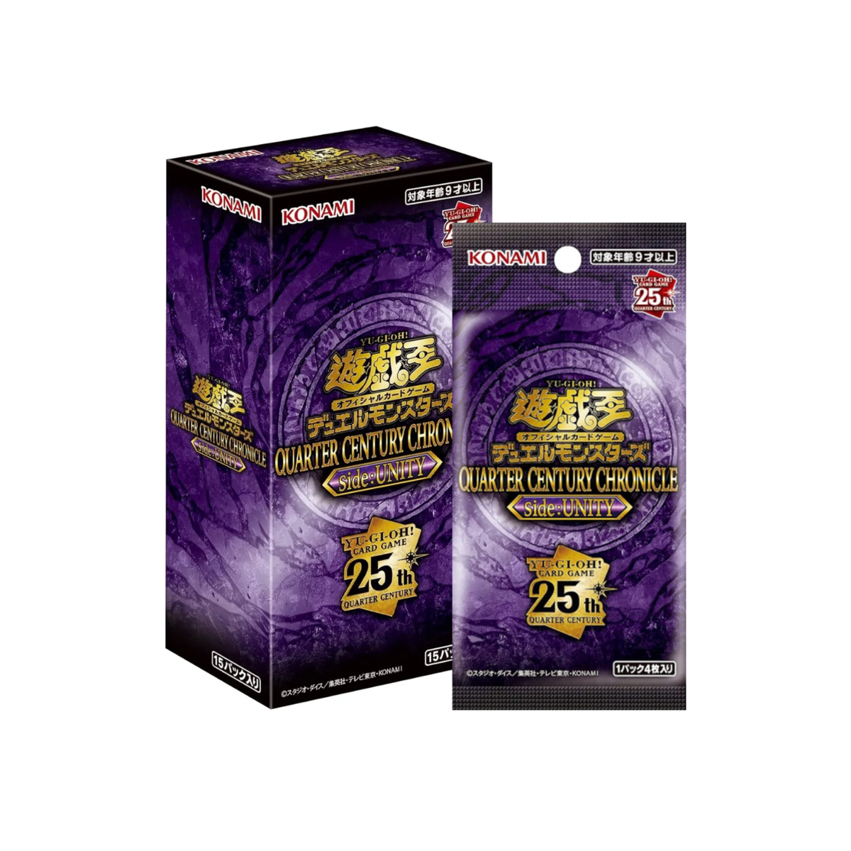 Yu-Gi-Oh OCG Quarter Century Chronicle Side: Unity (Japanese)-Single Pack (Random)-Konami-Ace Cards & Collectibles