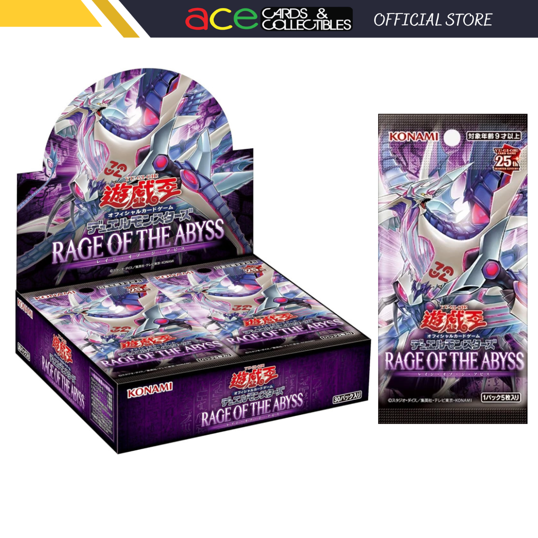 Yu-Gi-Oh OCG : Rage of the Abyss (Japanese)-Single Pack (Random)-Konami-Ace Cards &amp; Collectibles