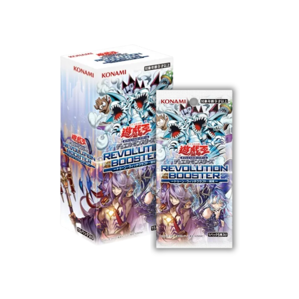 Yu-Gi-Oh OCG: Revolution Booster Toon Witchcrafter Unchained [CG2085-A] (Japanese)-Single Pack (Random)-Konami-Ace Cards & Collectibles