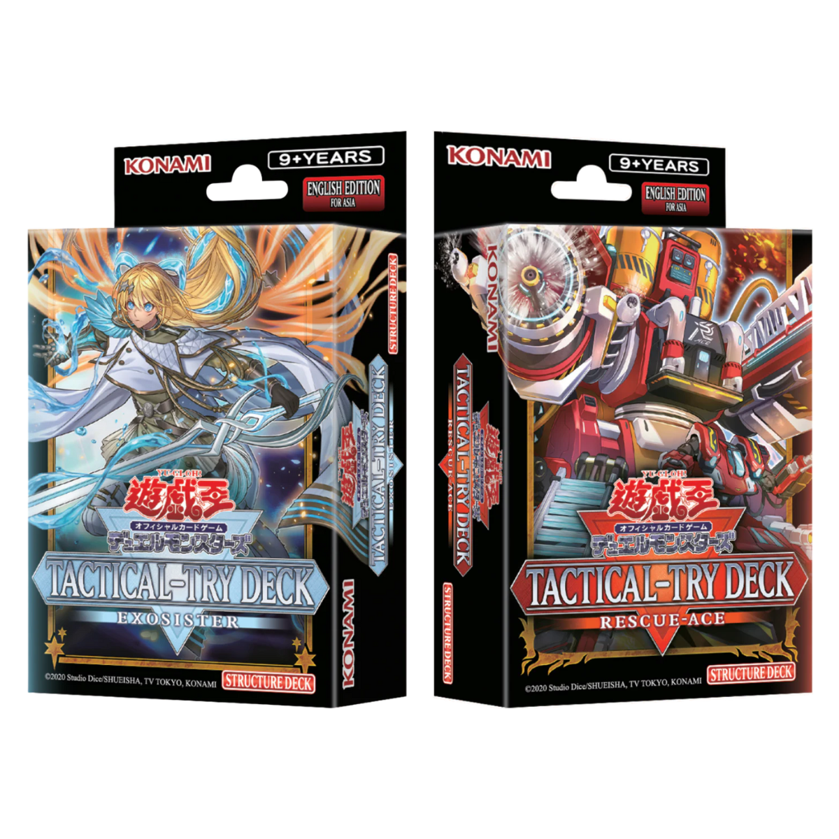 Yu-Gi-Oh OCG: Tactical Try Deck Super Exo Armored Force Rescue ACE / Exorcist Angels Exosister (English)-Armored Force-Konami-Ace Cards & Collectibles