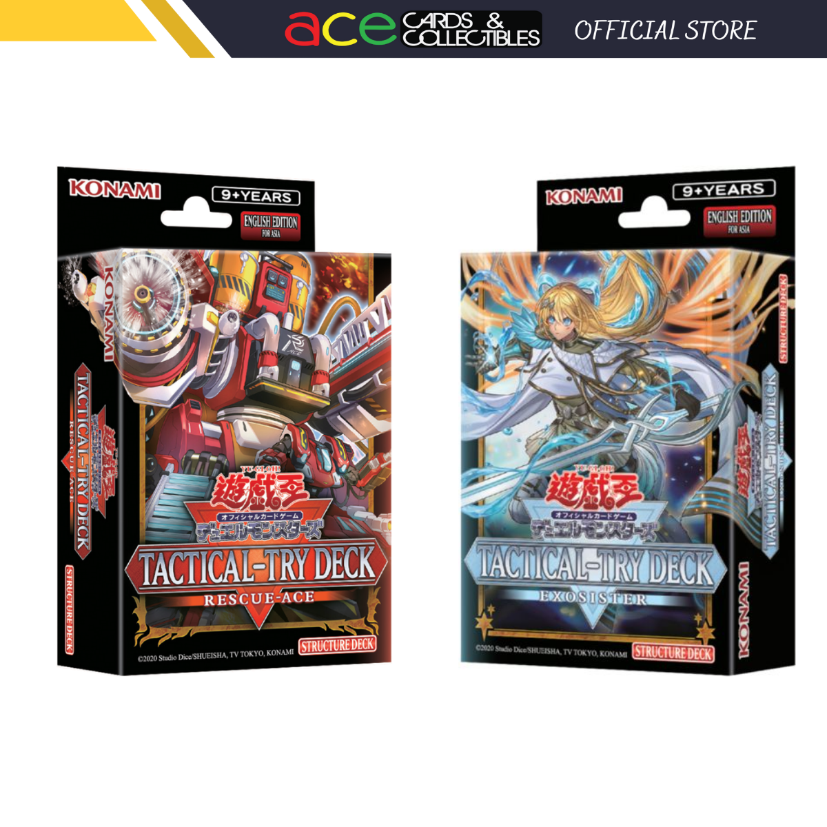 Yu-Gi-Oh OCG: Tactical Try Deck Super Exo Armored Force Rescue ACE / Exorcist Angels Exosister (English)-Armored Force-Konami-Ace Cards & Collectibles