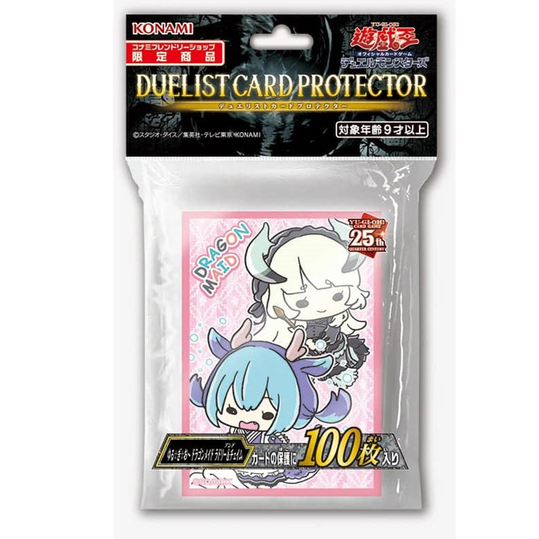 Yu-Gi-Oh Protectors &quot;Yuru-Gi-Oh Sleeves&quot;-Dragonmaid-Konami-Ace Cards &amp; Collectibles