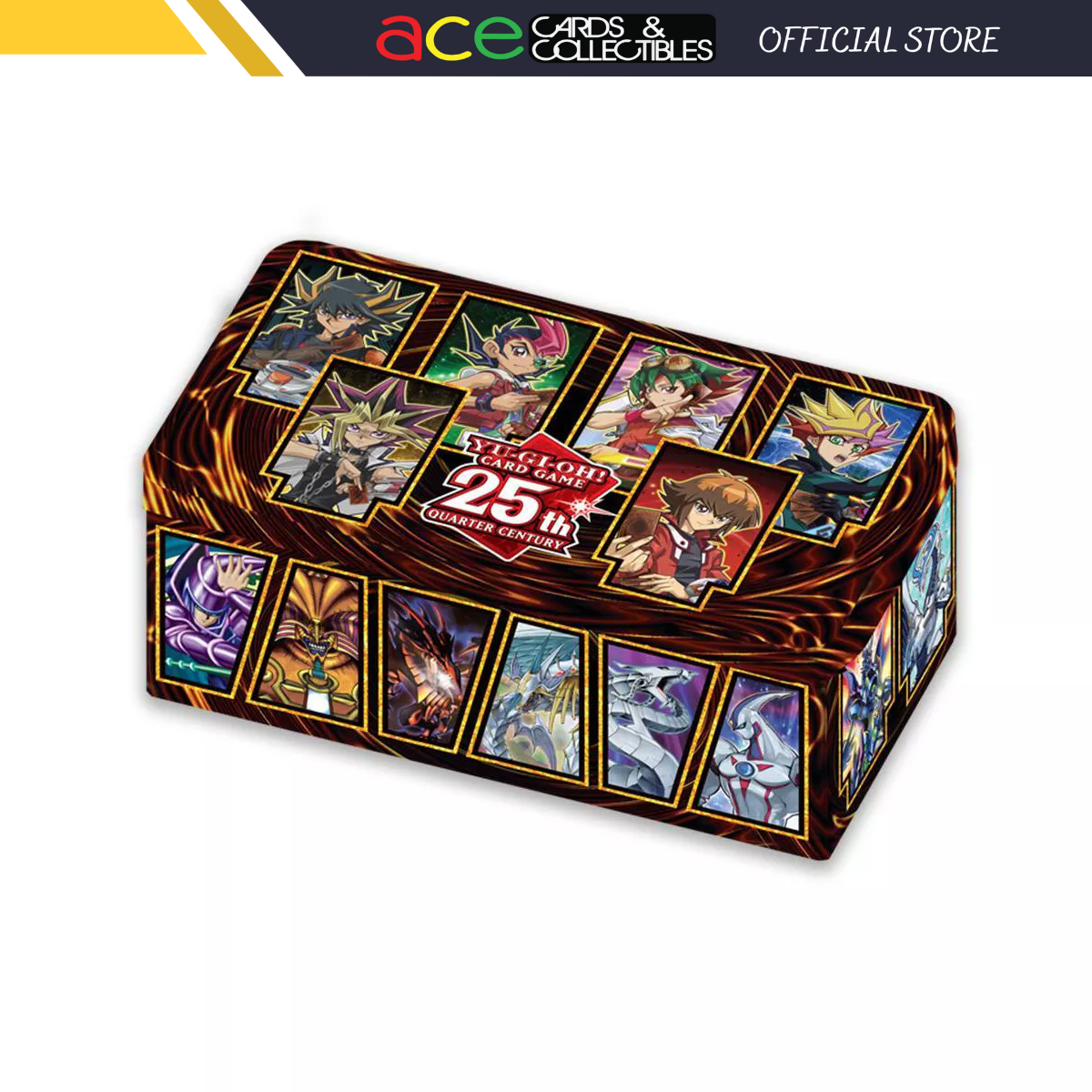 Yu-Gi-Oh TCG: 25th Anniversary Tin Dueling Heroes (English)-Konami-Ace Cards &amp; Collectibles