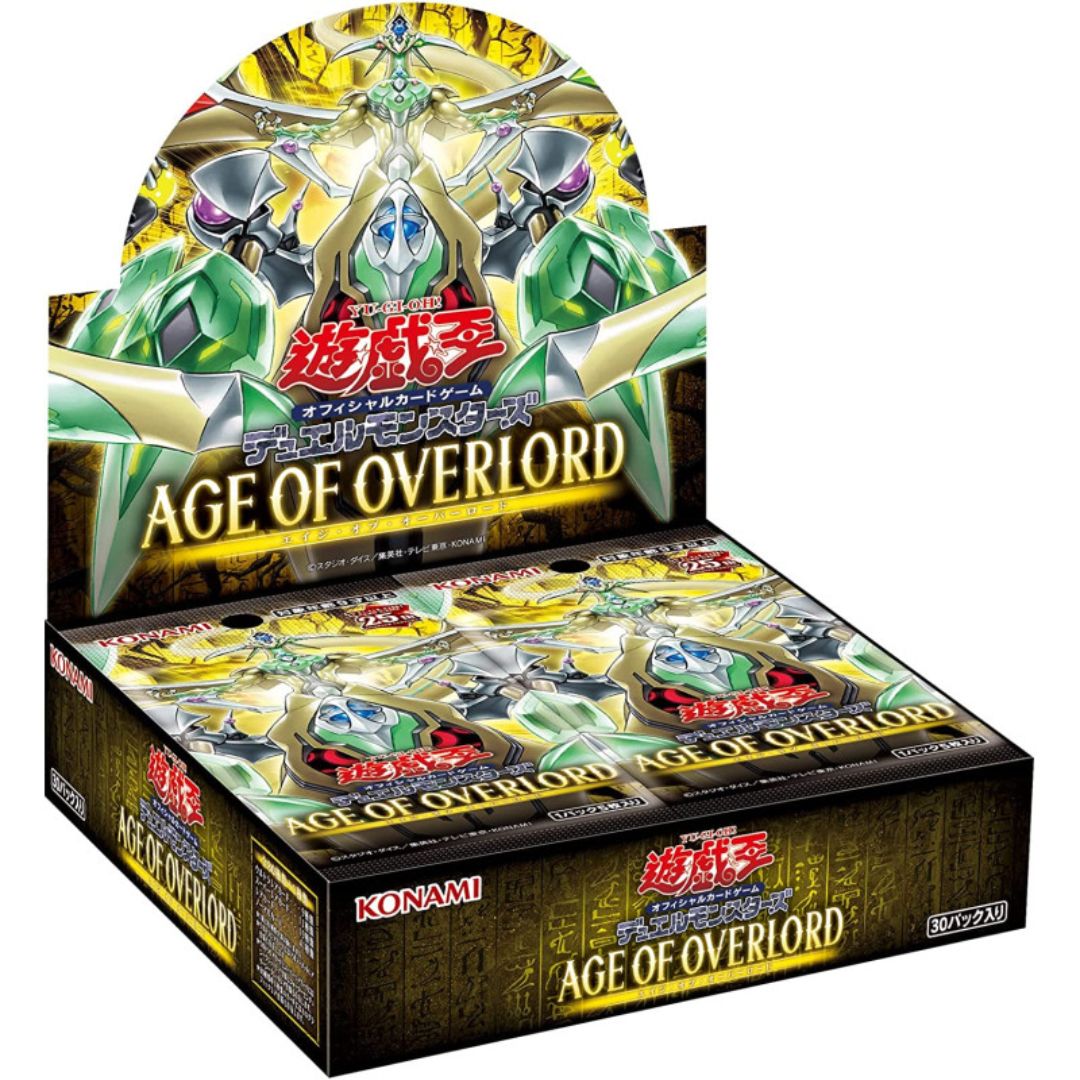 Yu-Gi-Oh TCG : Age of Overlord [1202] (English)-Booster Box (30pcs)-Konami-Ace Cards &amp; Collectibles