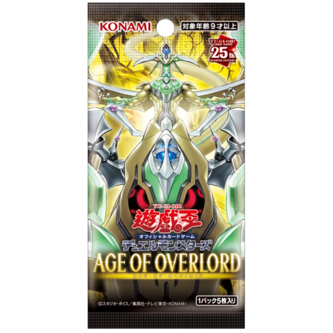 Yu-Gi-Oh TCG : Age of Overlord [1202] (English)-Single Pack (Random)-Konami-Ace Cards & Collectibles