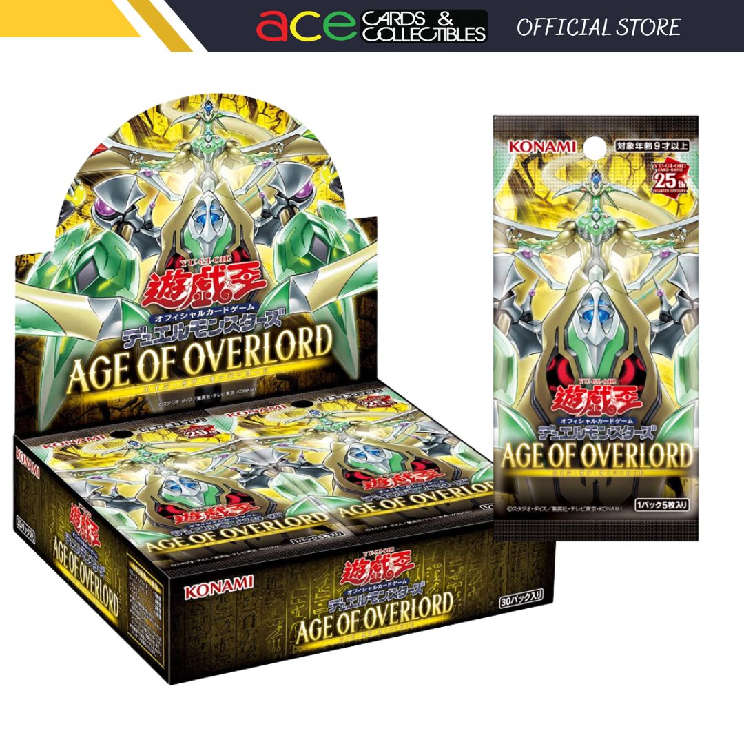 Yu-Gi-Oh TCG : Age of Overlord [1202] (English)-Single Pack (Random)-Konami-Ace Cards & Collectibles