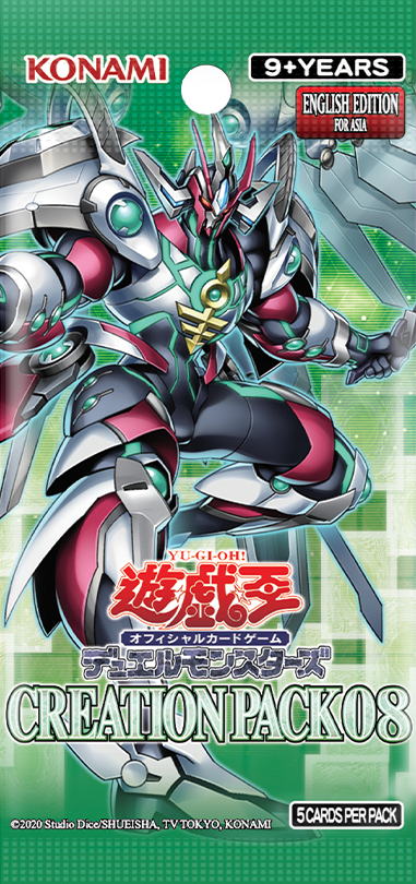Yu-Gi-Oh TCG: Creation Pack 08 (English)-Booster Box (15pcs)-Konami-Ace Cards & Collectibles