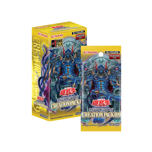 Yu-Gi-Oh TCG: Creation Pack 09 [CG2037-AE] (English)-Single Pack (Random)-Konami-Ace Cards & Collectibles