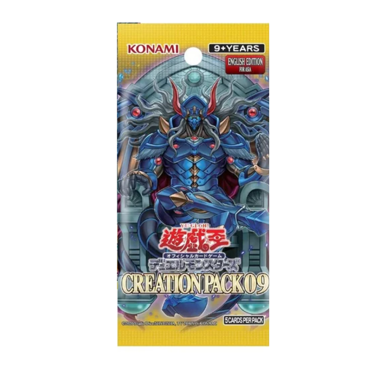 Yu-Gi-Oh TCG: Creation Pack 09 (English)-Single Pack (Random)-Konami-Ace Cards & Collectibles