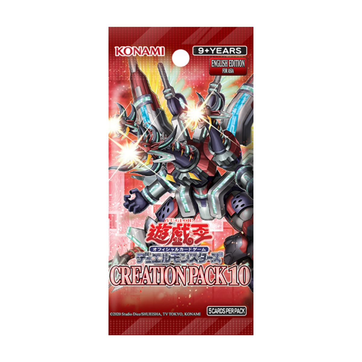 Yu-Gi-Oh TCG: Creation Pack 10 (English)-Single Pack (Random)-Konami-Ace Cards & Collectibles