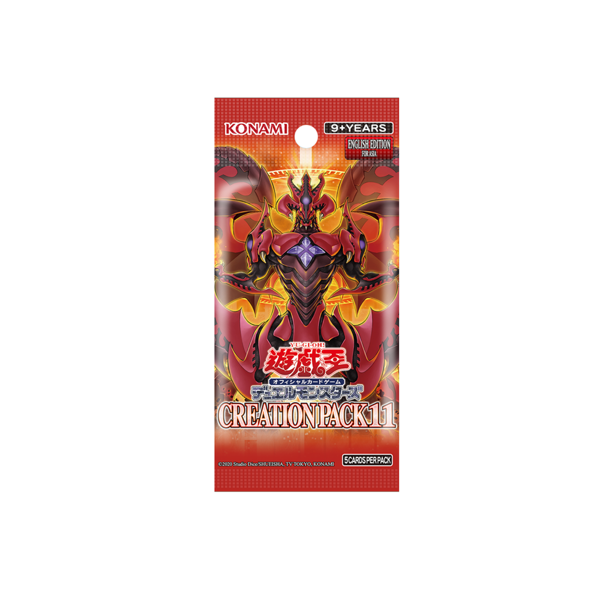 Yu-Gi-Oh TCG: Creation Pack 11 [CG2078-AE] (English)-Single Pack (Random)-Konami-Ace Cards & Collectibles