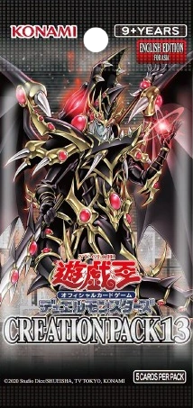 Yu-Gi-Oh TCG: Creation Pack 13 [CG2143-AE] (English)-Single Pack (Random)-Konami-Ace Cards & Collectibles