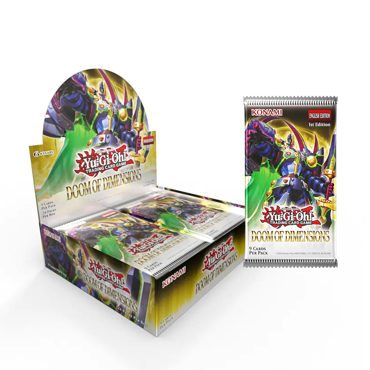 Yu-Gi-Oh TCG : Doom of Dimensions CG2033-AE (English)