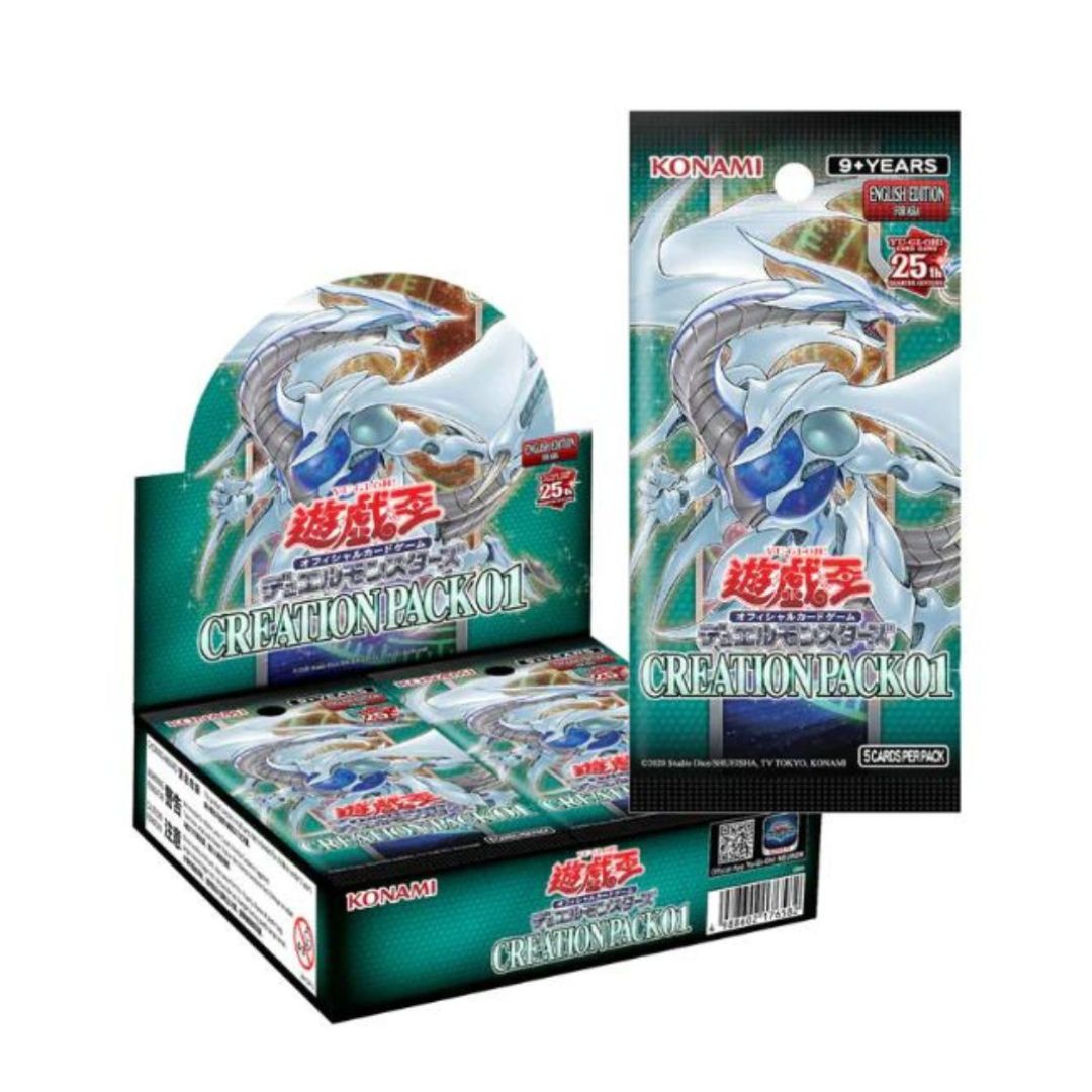 Yu-Gi-Oh TCG : Duel-Master Creation Pack 01 Booster Pack (English)-Konami-Ace Cards &amp; Collectibles