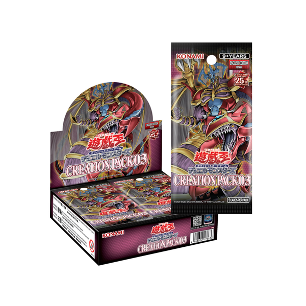 Yu-Gi-Oh TCG : Duel Monster Creation Pack 03 (English)-Booster Box (30pcs)-Konami-Ace Cards & Collectibles