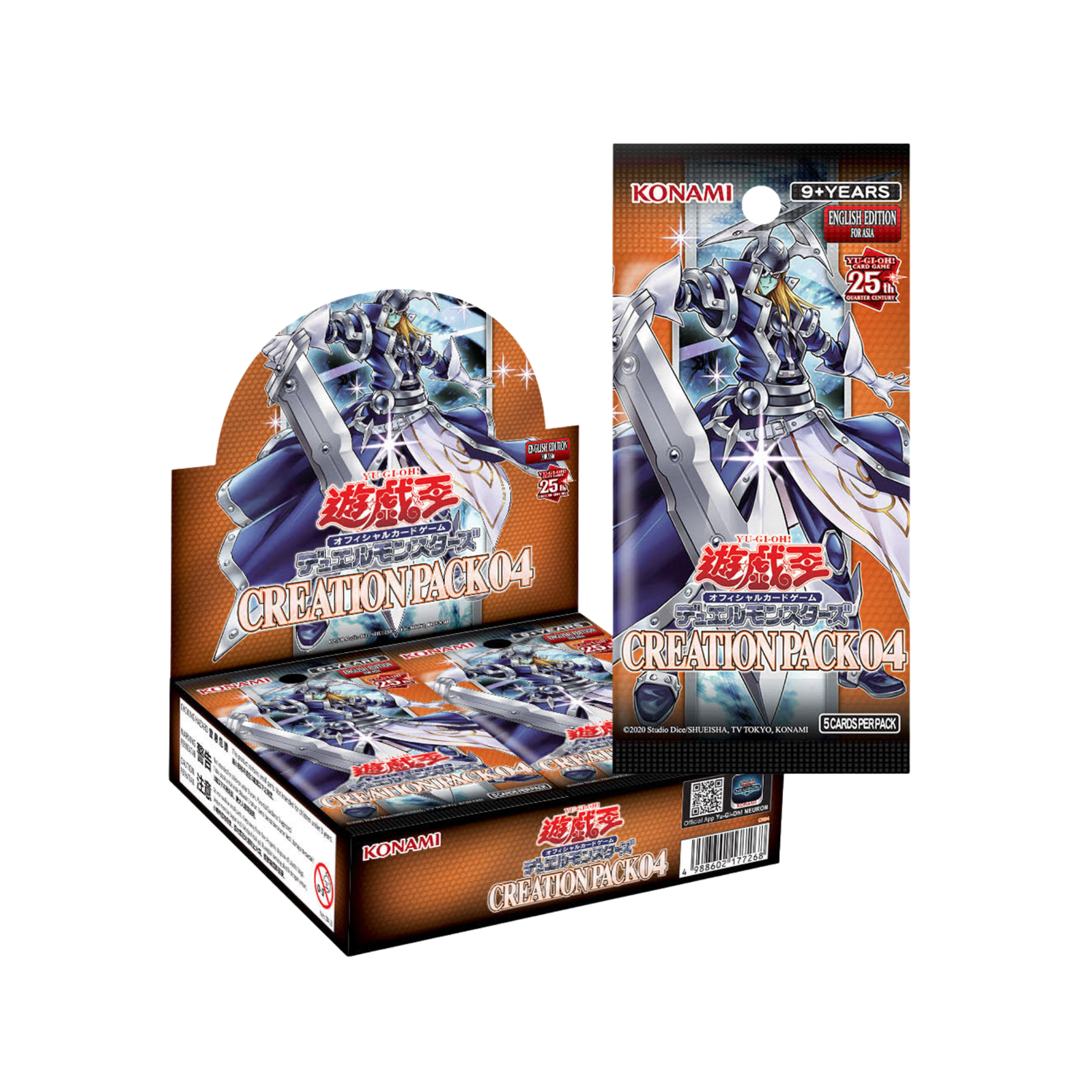 Yu-Gi-Oh TCG : Duel Monster Creation Pack 04 [CG1951-AE] (English)-Booster Box (30pcs)-Konami-Ace Cards & Collectibles