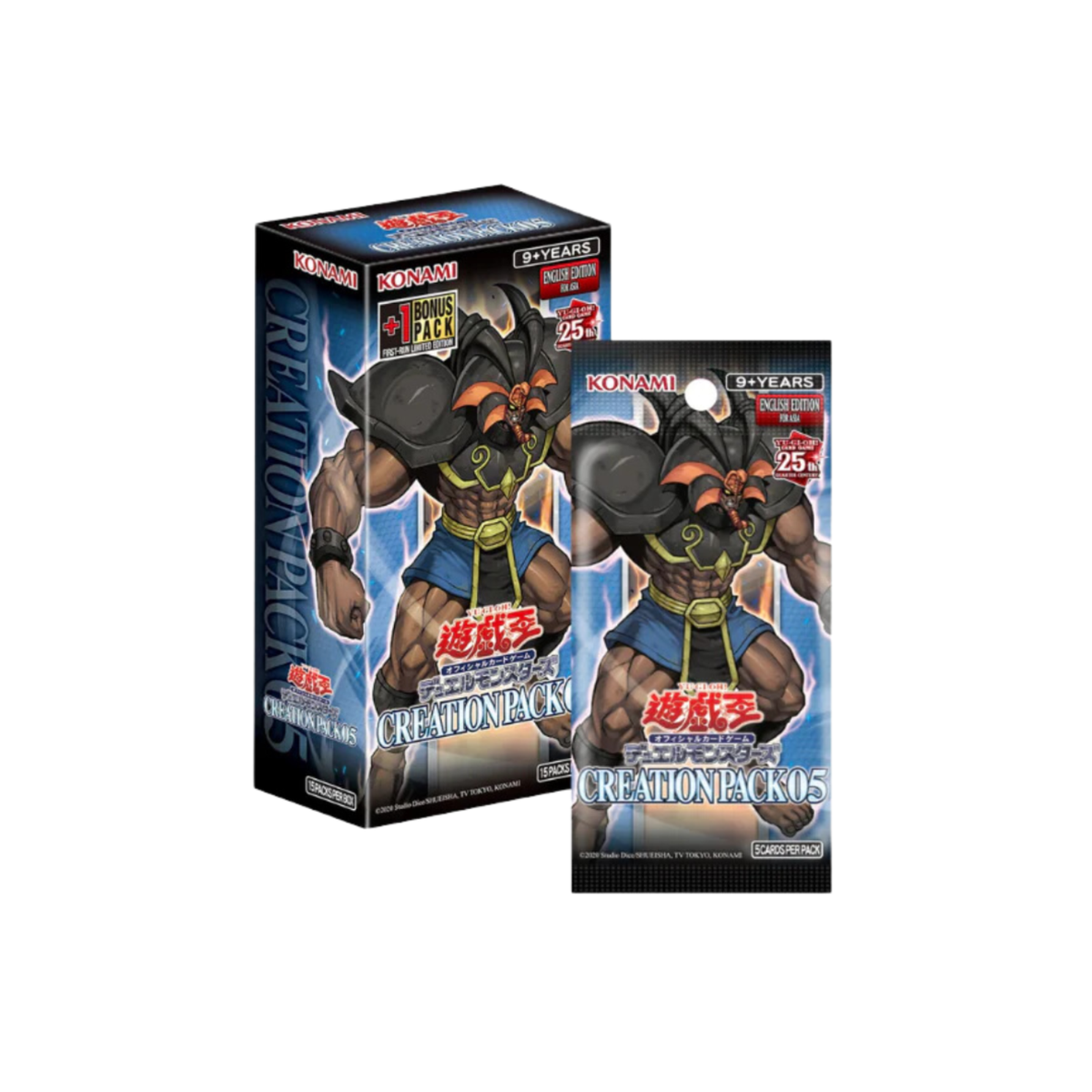 Yu-Gi-Oh TCG : Duel Monster Creation Pack 05 (English)-Single Pack (Random)-Konami-Ace Cards & Collectibles