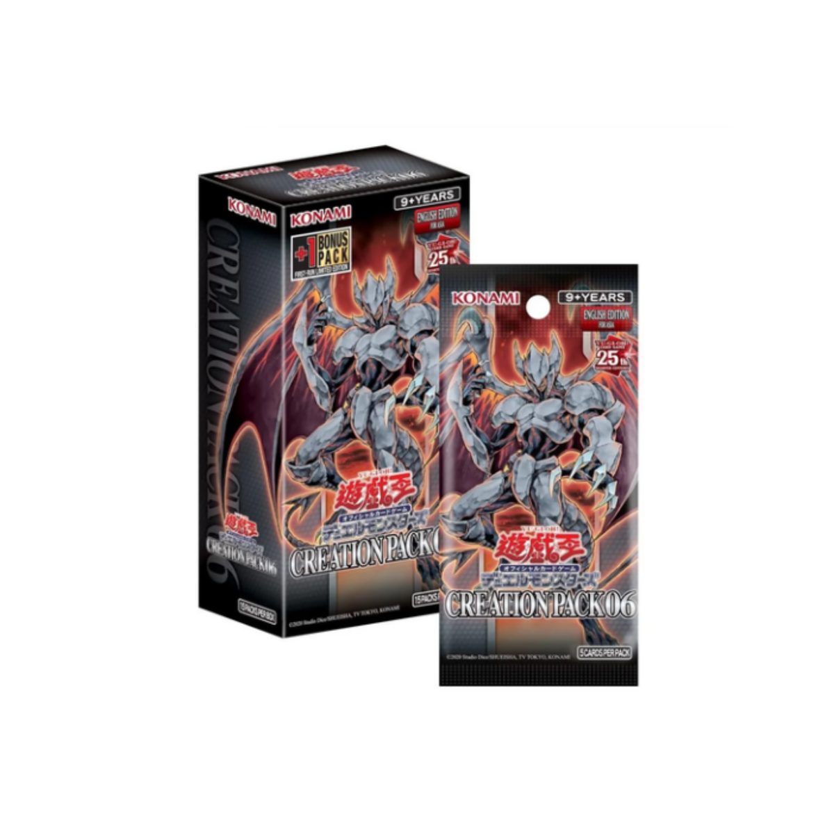 Yu-Gi-Oh TCG : Duel Monster Creation Pack 06 (English)-Single Pack (Random)-Konami-Ace Cards & Collectibles