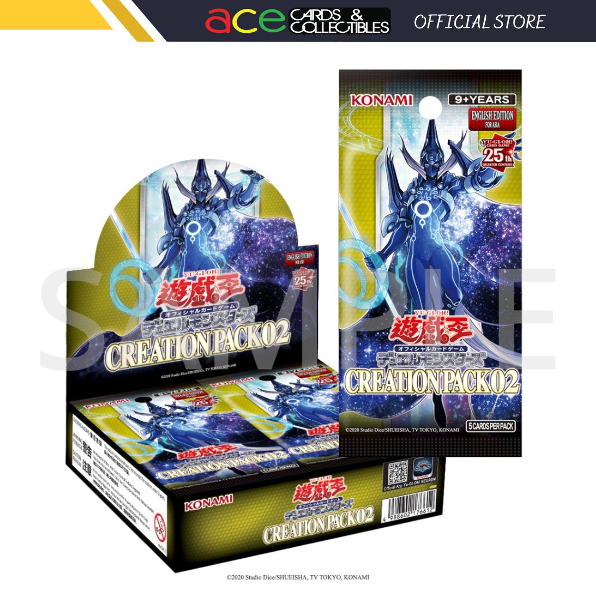 Yu-Gi-Oh TCG : Labrynth Magician Orcust Creation Pack 02 (English)-Single Pack (Random)-Konami-Ace Cards & Collectibles