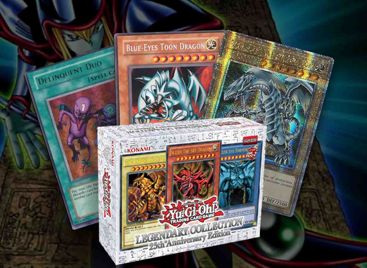 yugioh legendary collection god cards Yu-Gi-Oh TCG: Legendary Collection: 25th Anniversary Edition Collector