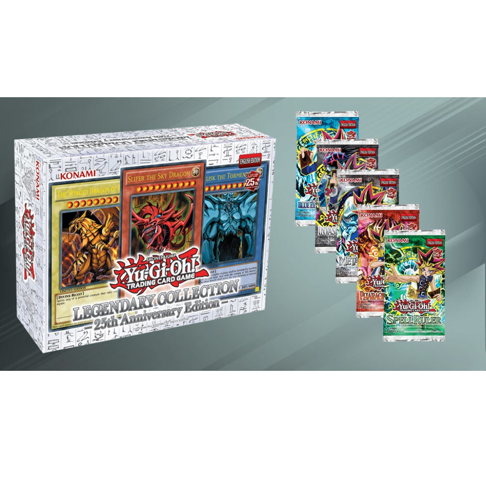 Yu-Gi-Oh TCG: Legendary Collection: 25th Anniversary Edition Collector’s Set (English)-Konami-Ace Cards &amp; Collectibles