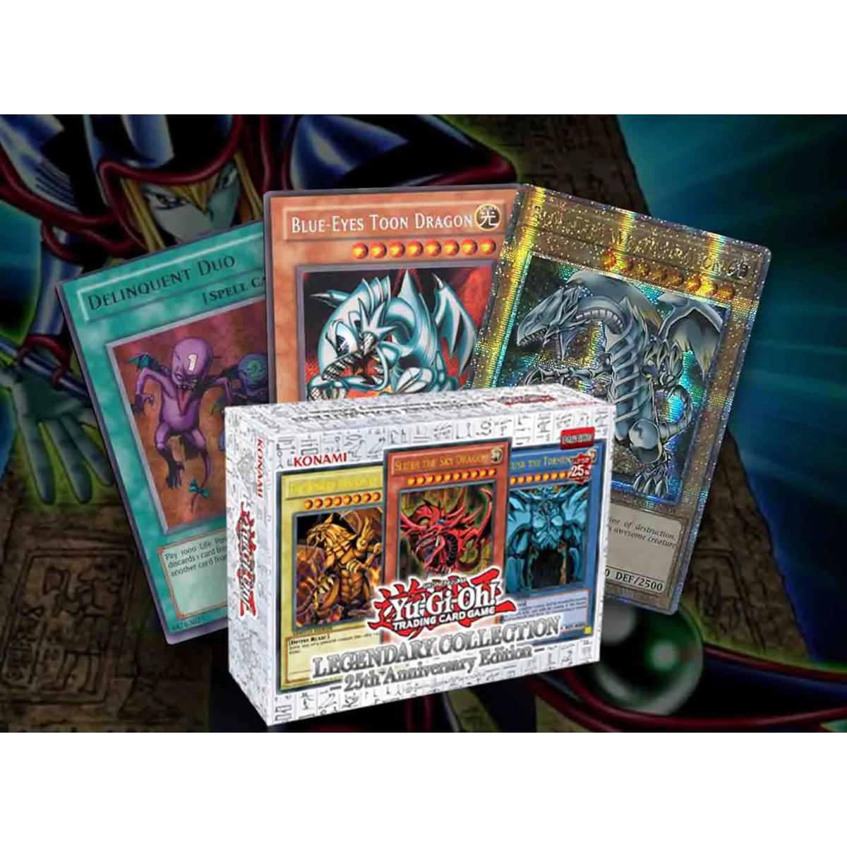 Yu-Gi-Oh TCG: Legendary Collection: 25th Anniversary Edition Collector’s Set (English)-Single Box-Konami-Ace Cards &amp; Collectibles