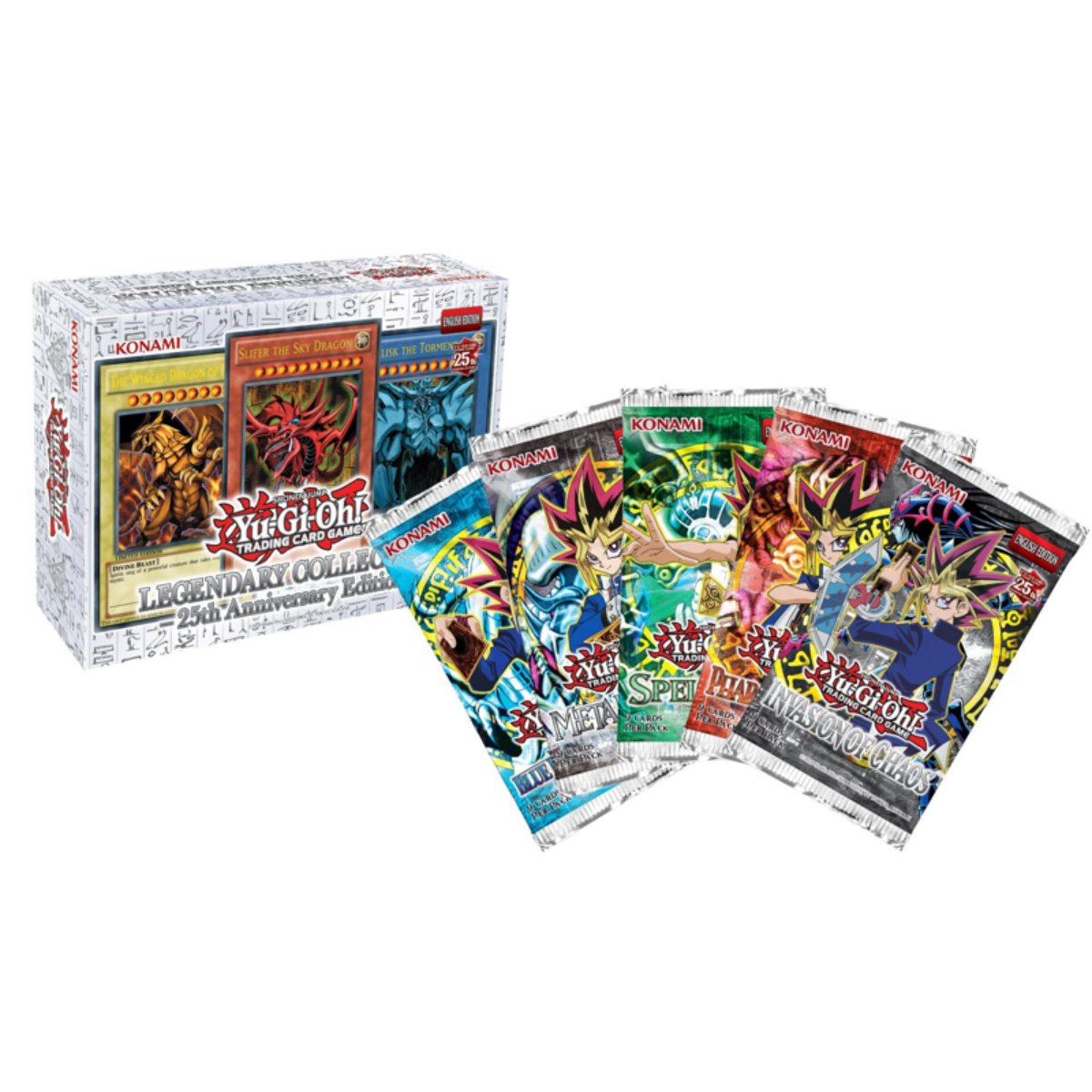 Yu-Gi-Oh TCG: Legendary Collection: 25th Anniversary Edition Collector’s Set (English)-Single Box-Konami-Ace Cards &amp; Collectibles