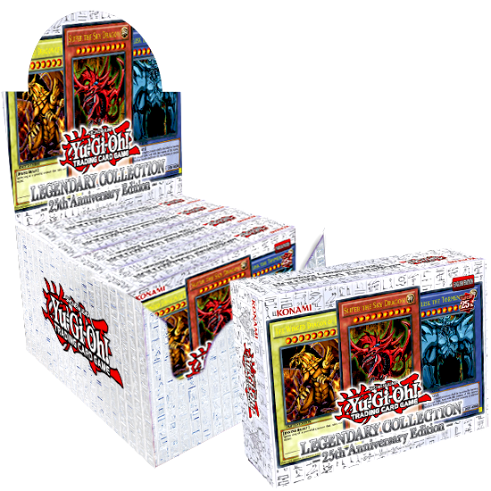 Yu-Gi-Oh TCG: Legendary Collection: 25th Anniversary Edition Collector’s Set (English)-Whole Box (5pcs)-Konami-Ace Cards &amp; Collectibles