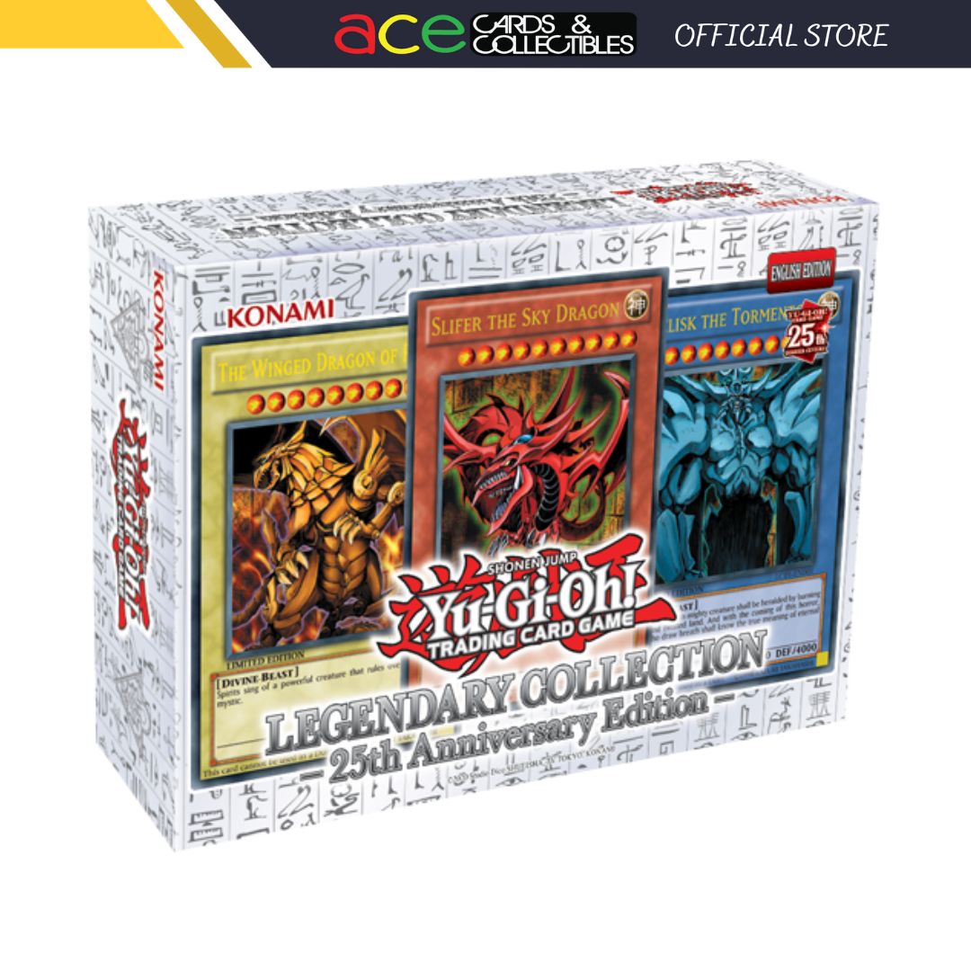 Yu-Gi-Oh TCG: Legendary Collection: 25th Anniversary Edition Collector’s Set (English)-Konami-Ace Cards &amp; Collectibles