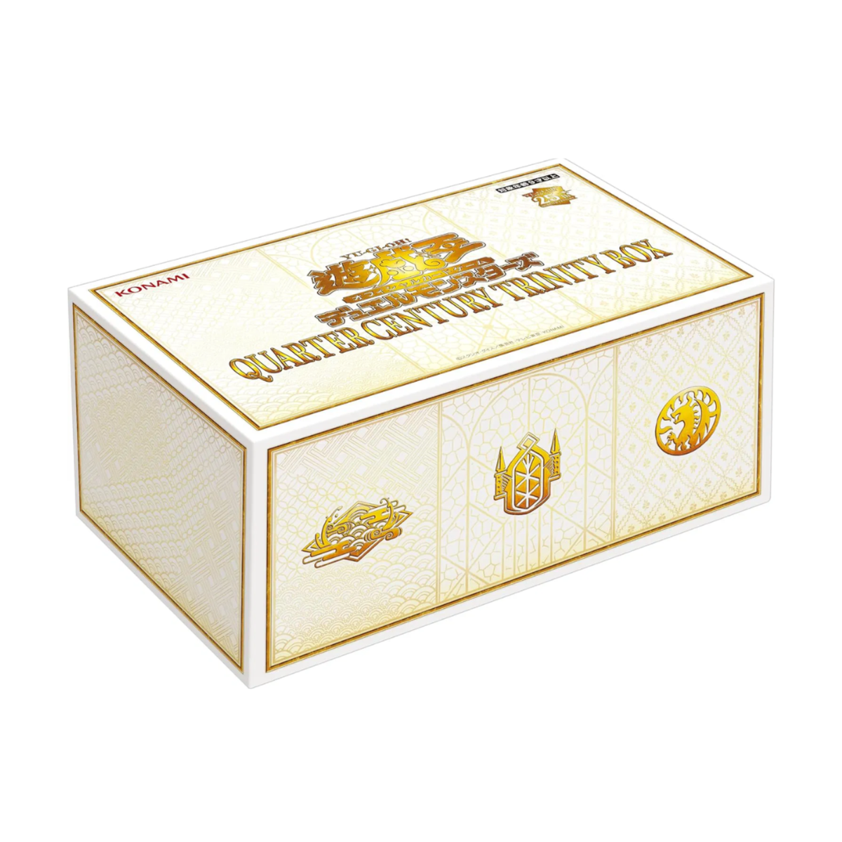 Yu-Gi-Oh TCG: Quarter Century Trinity Box-Konami-Ace Cards & Collectibles