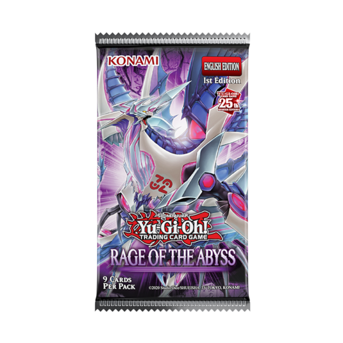 Yu-Gi-Oh TCG : Rage of the Abyss (English)-Single Pack (Random)-Konami-Ace Cards &amp; Collectibles