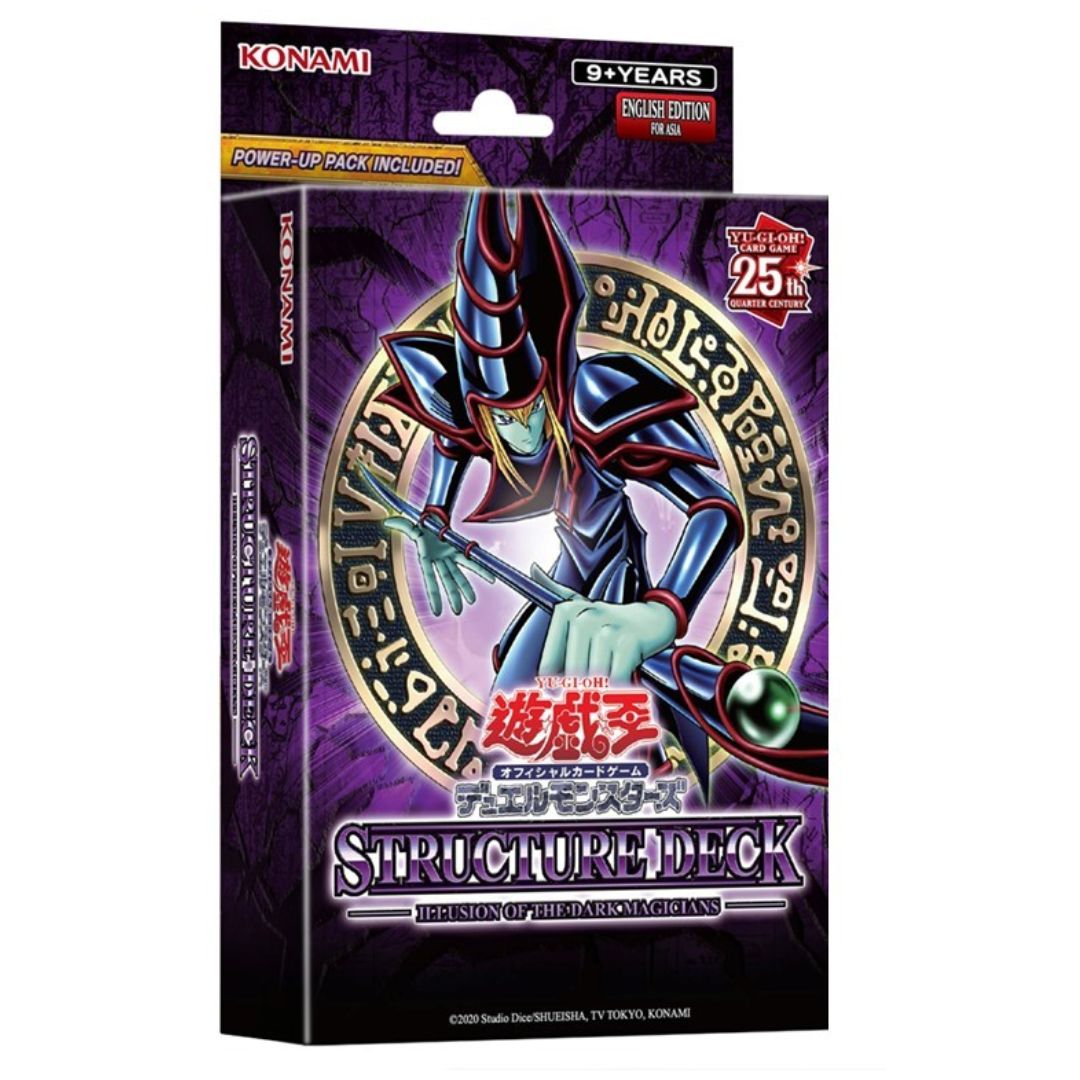 Yu-Gi-Oh TCG: Structure Deck - Rise of the Blue Eyes &amp; illusion of the Dark Magicians (English)-illusion of the Dark Magician-Konami-Ace Cards &amp; Collectibles