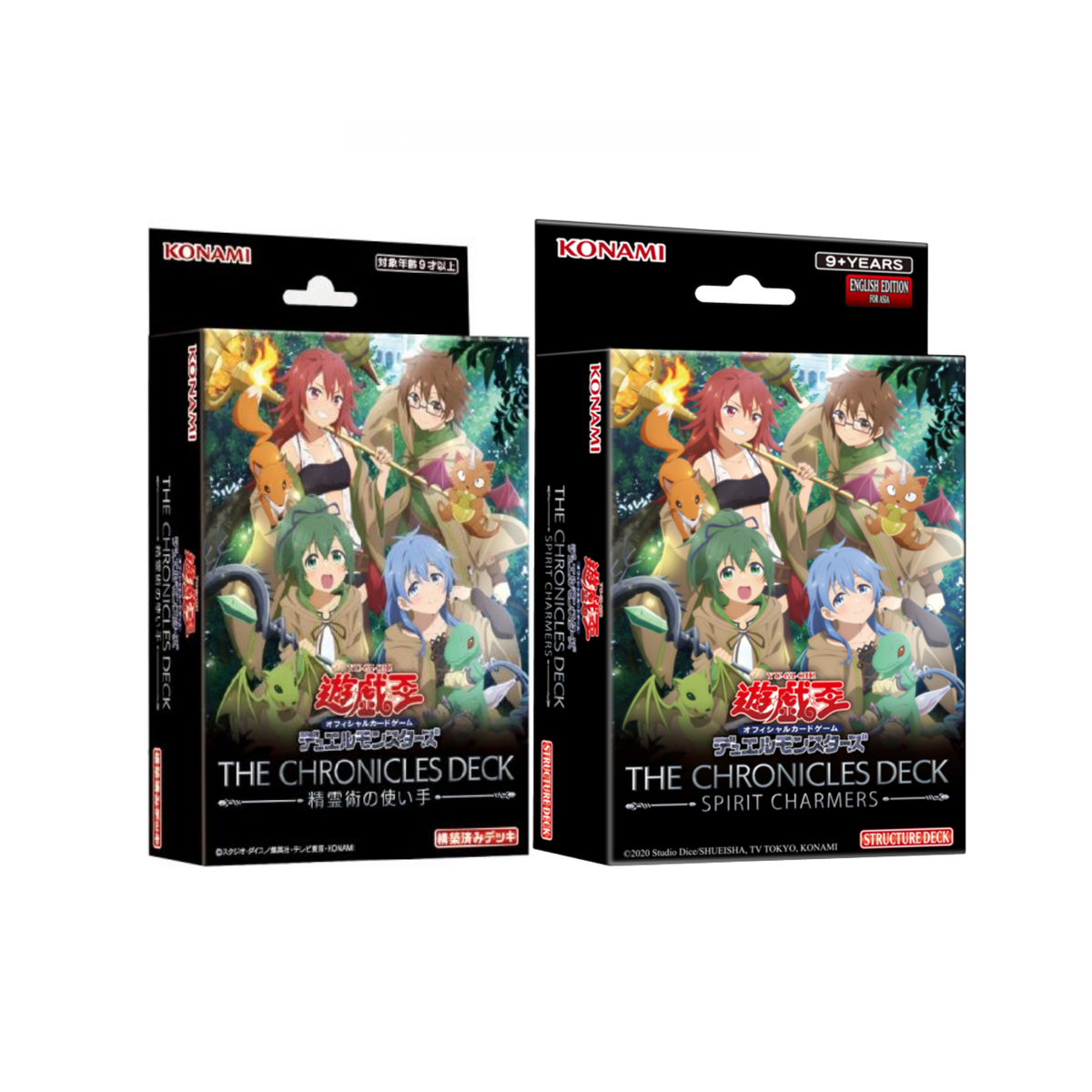 Yu-Gi-Oh TCG : The Chronicles Deck Spirit Charmers [AE/ OCG]-Asian English-Konami-Ace Cards & Collectibles