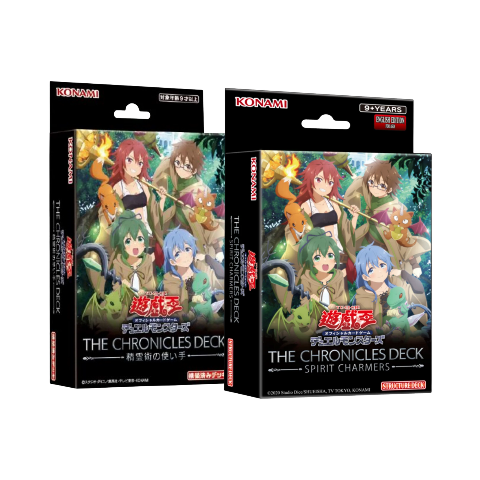 Yu-Gi-Oh TCG : The Chronicles Deck Spirit Charmers [AE/OCG]-Asian English-Konami-Ace Cards & Collectibles