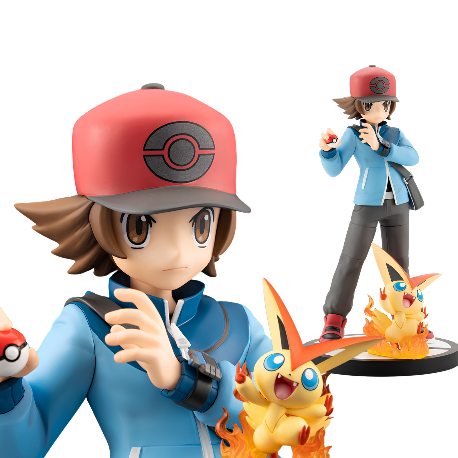 [ADVANCE ORDER] Kotobukiya Pokemon ARTFX J Statue PV302 "Touya with Victini"-Deposit Payment-Kotobukiya-Ace Cards & Collectibles