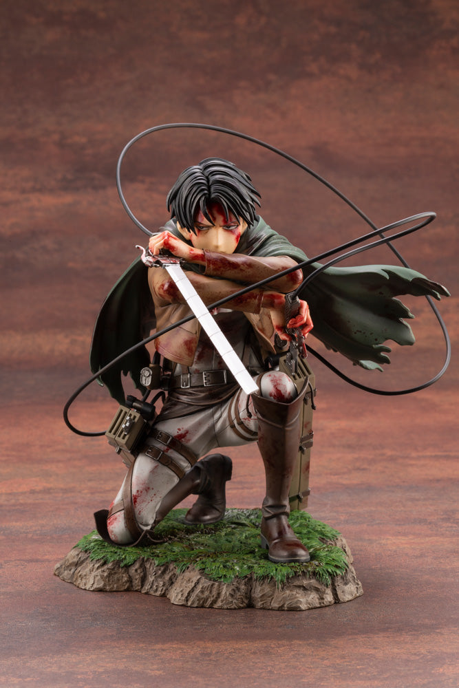 Attack on Titan ARTFX J Levi Fortitude ver.-Kotobukiya-Ace Cards &amp; Collectibles