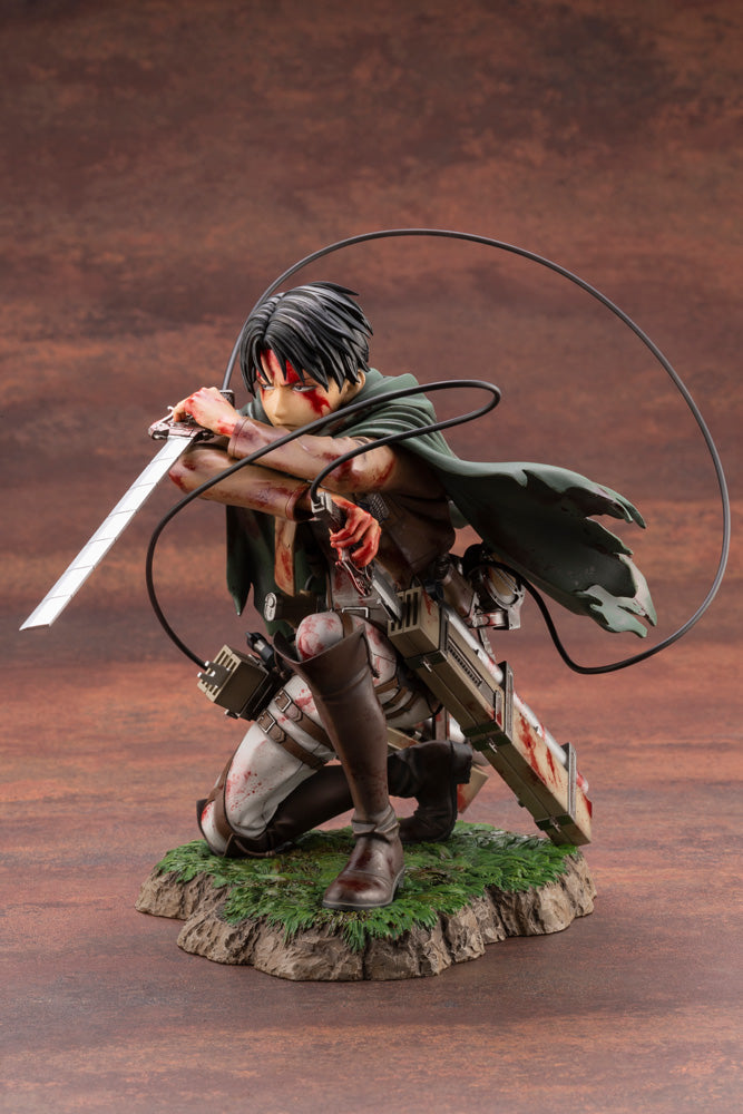 Attack on Titan ARTFX J Levi Fortitude ver.-Kotobukiya-Ace Cards &amp; Collectibles