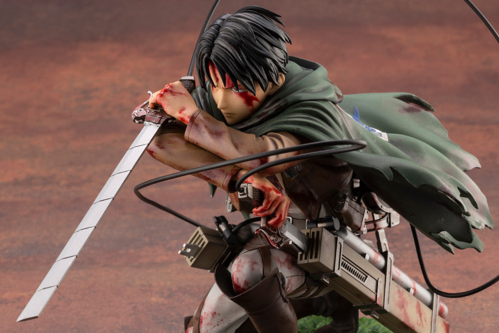 Attack on Titan ARTFX J Levi Fortitude ver.-Kotobukiya-Ace Cards &amp; Collectibles