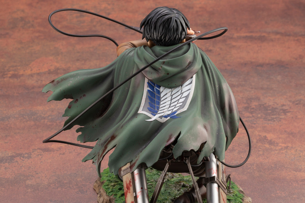 Attack on Titan ARTFX J Levi Fortitude ver.-Kotobukiya-Ace Cards &amp; Collectibles