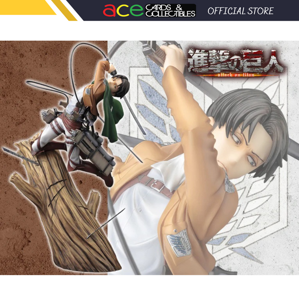 Attack on Titan "Levi" ARTFX J Figure (Renewal Package ver.)-Kotobukiya-Ace Cards & Collectibles